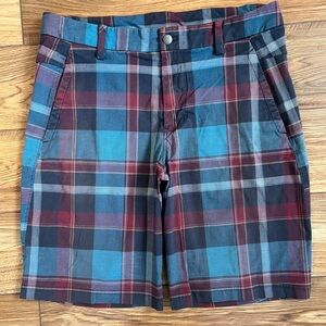 Lululemon ABC Chino Shorts in Plaid Men's Size 36